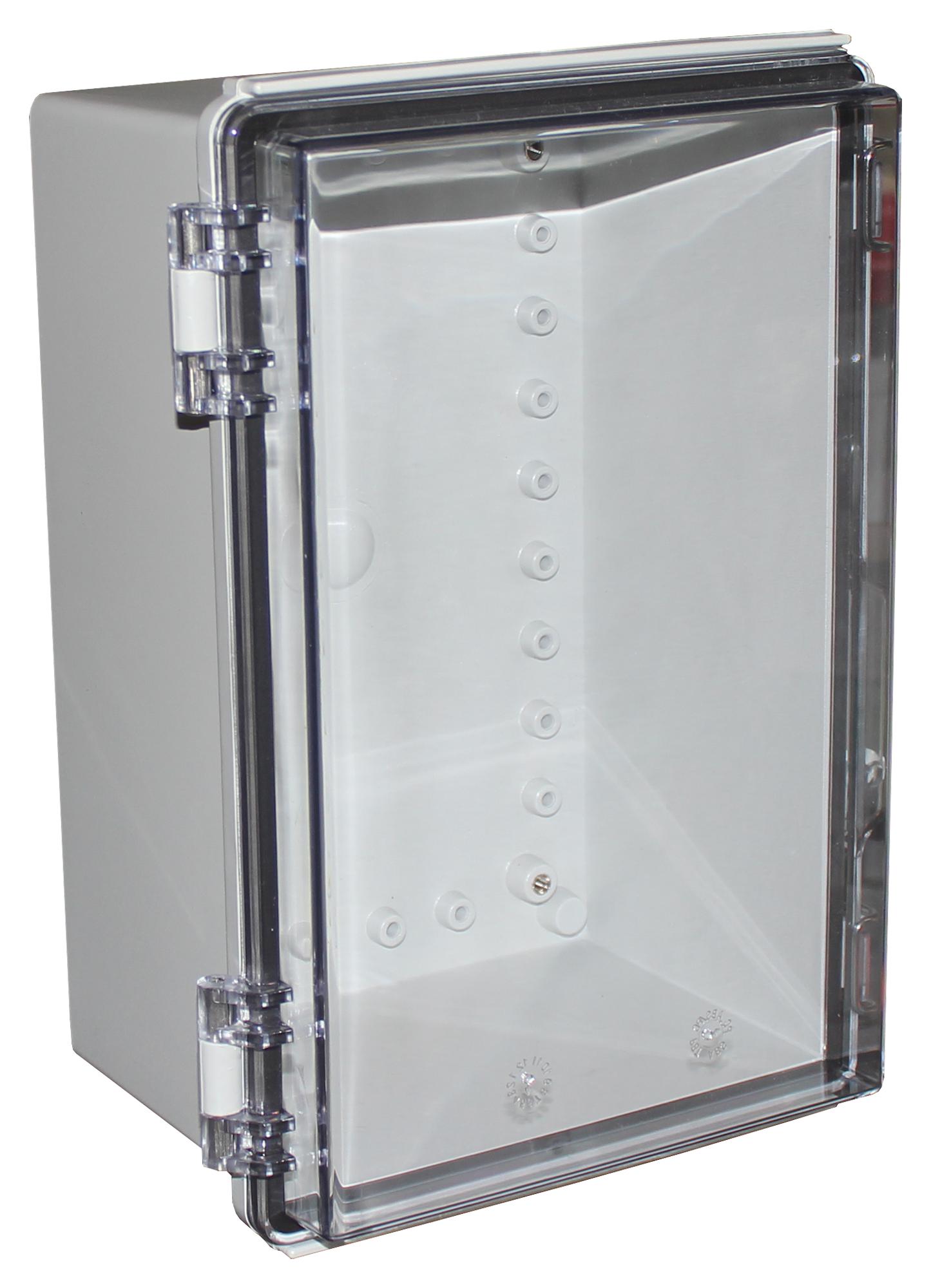 CHDX8227C Camdenboss, Plastic Enclosure, Hinged Lid, Heavy Duty