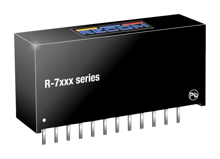 RECOM Power R-725.0P Dc/dc Converter, 5V, 2A