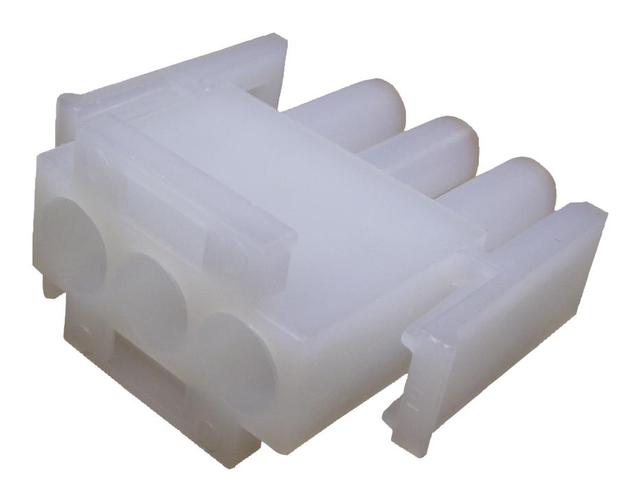 Amp Connectors / Te Connectivity 1-480700-0 Housing, Plug, Single Row, 3Way