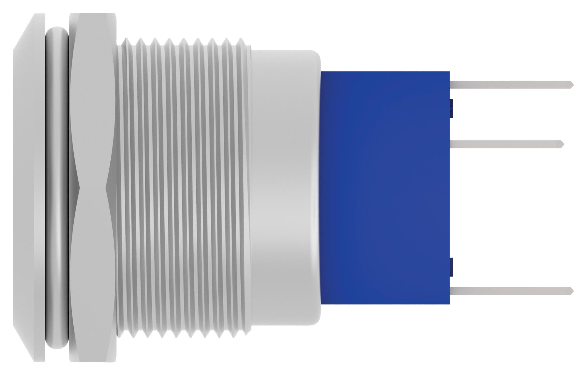 Alcoswitch / Te Connectivity Av1911Ea12Q04 Vandal Resistant Sw, Spst, 3A, 250Vac