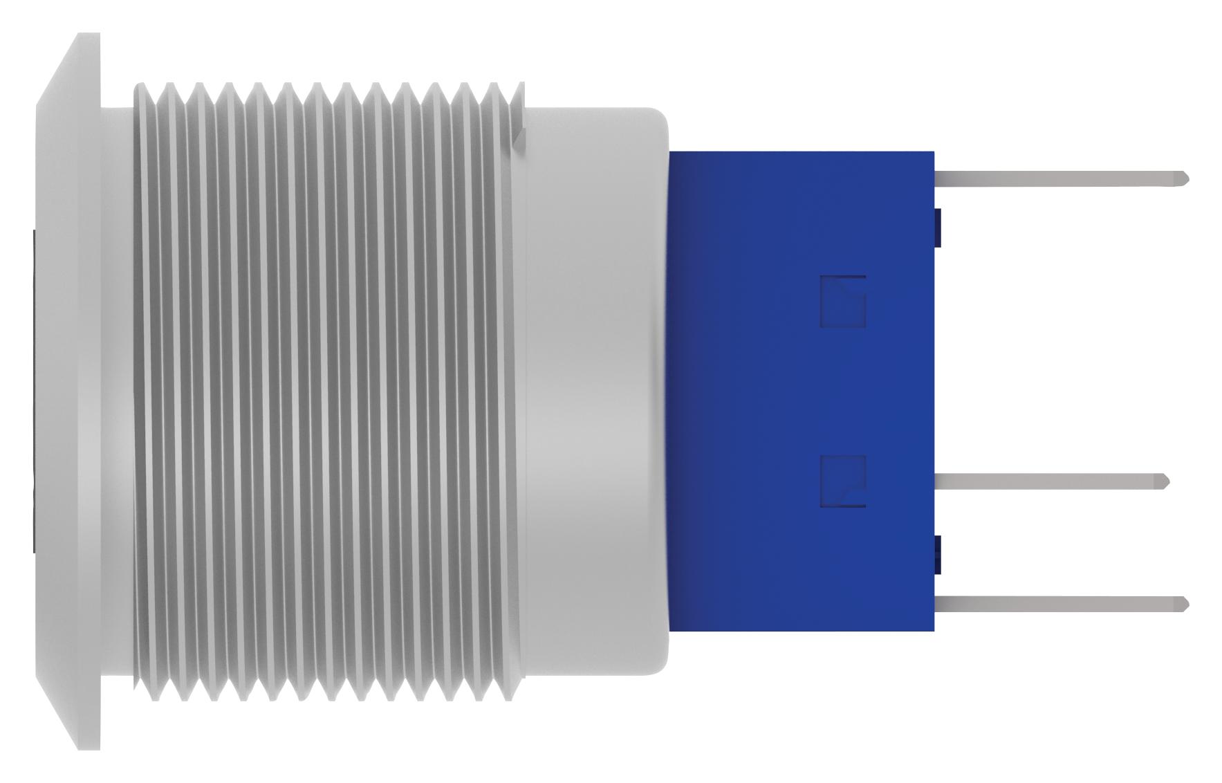 Alcoswitch / Te Connectivity Av1910Da12Q04 Vandal Resistant Sw, Spst, 3A, 250Vac