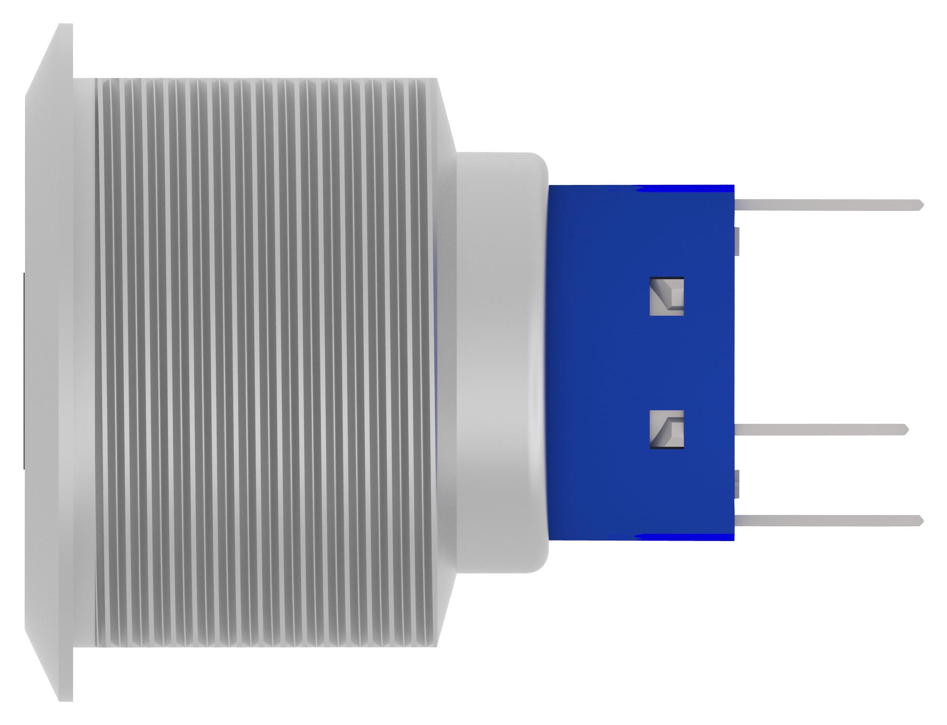 Alcoswitch / Te Connectivity Av2510M712Q04 Vandal Resistant Sw, Spst, 3A, 250Vac