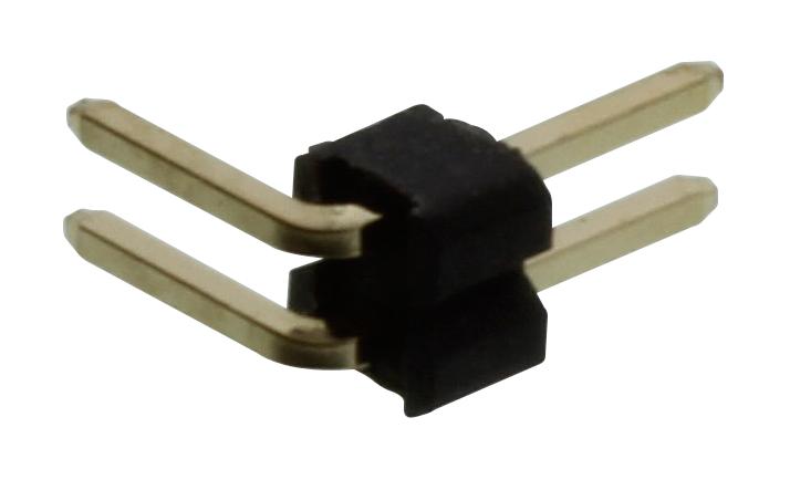 Multicomp Pro Mc-Hrt1-S02-G Connector, Header, 2Pos, 1Row, 1.27mm