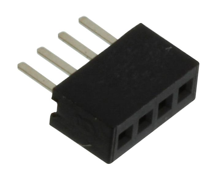 Multicomp Pro Mc-Svt1-S04-G Connector, Rcpt, 4Pos, 1Row, 1.27mm