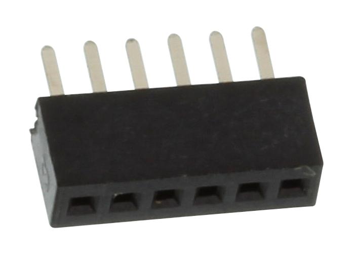 Multicomp Pro Mc-Svt1-S06-G Connector, Rcpt, 6Pos, 1Row, 1.27mm