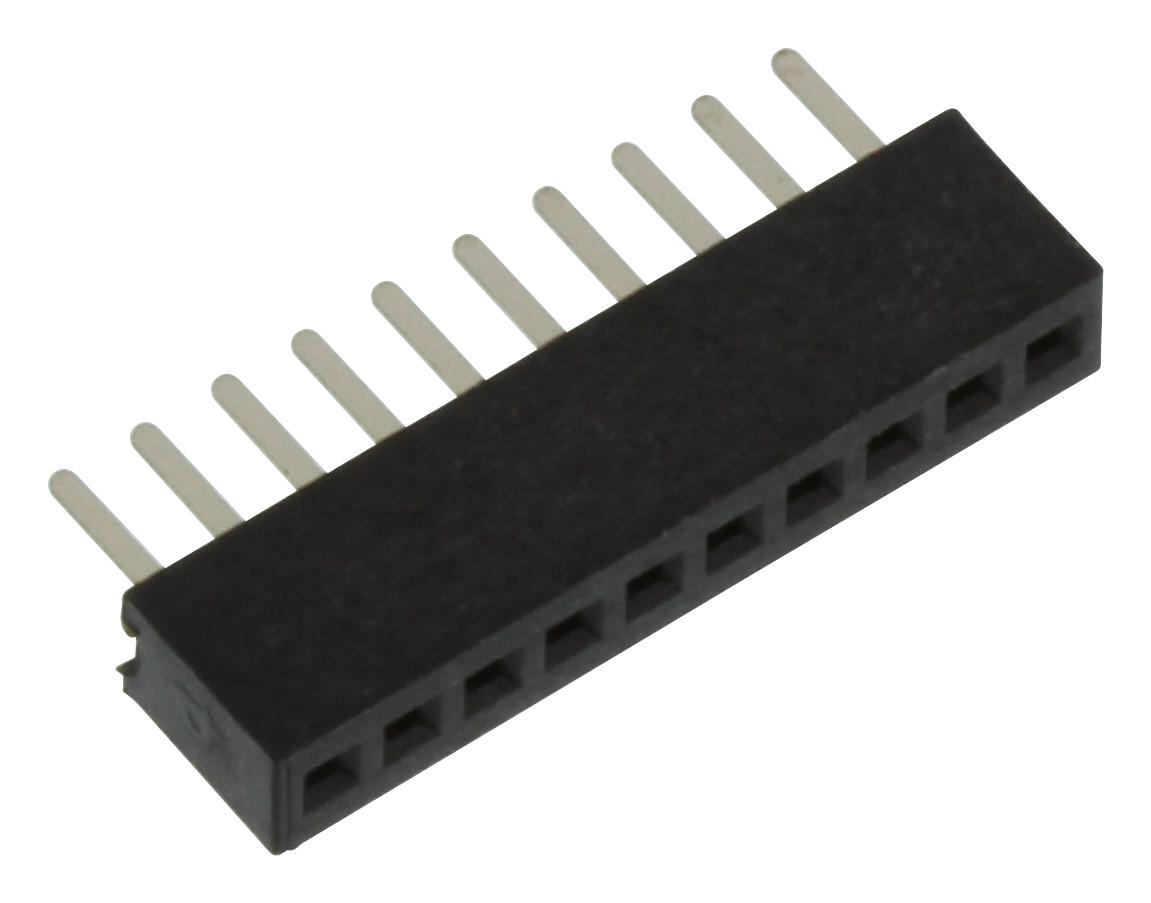 Multicomp Pro Mc-Svt1-S10-G Connector, Rcpt, 10Pos, 1Row, 1.27mm