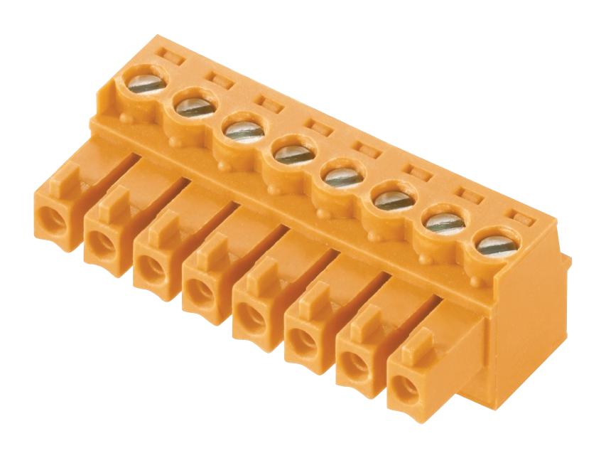 Weidmuller 1940770000 Terminal Block, Pluggable, 6Pos, 16Awg