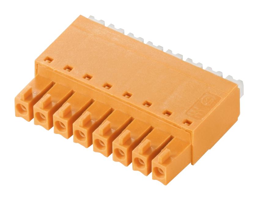 Weidmuller 1969160000 Terminal Block, Pluggable, 9Pos, 16Awg