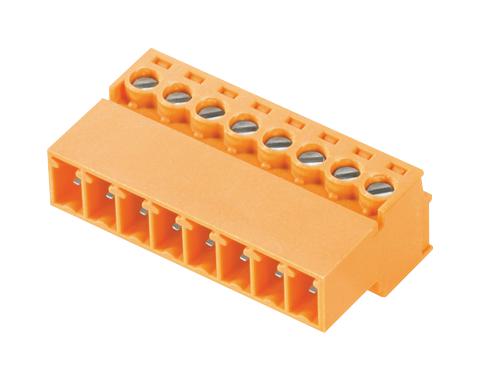 Weidmuller 1969590000 Terminal Block, Pluggable, 7Pos, 16Awg