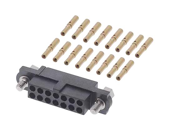 Harwin M80-4601405 Connector, Rcpt, 14Pos, 2Row, 2mm