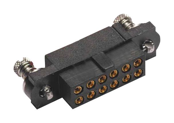 Harwin M80-4C11205Fc Connector, Rcpt, 12Pos, 2Row, 2mm