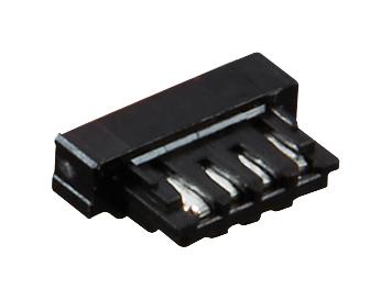 Hirose Df52-4P-0.8C Connector, Plug, 4Pos, 1Row, 0.8mm