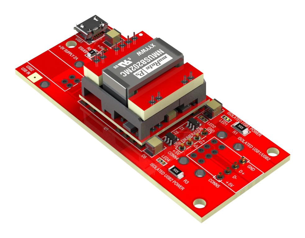 Murata Power Solutions Nmusbevalc Dc-Dc Converter, 5V, 0.5A