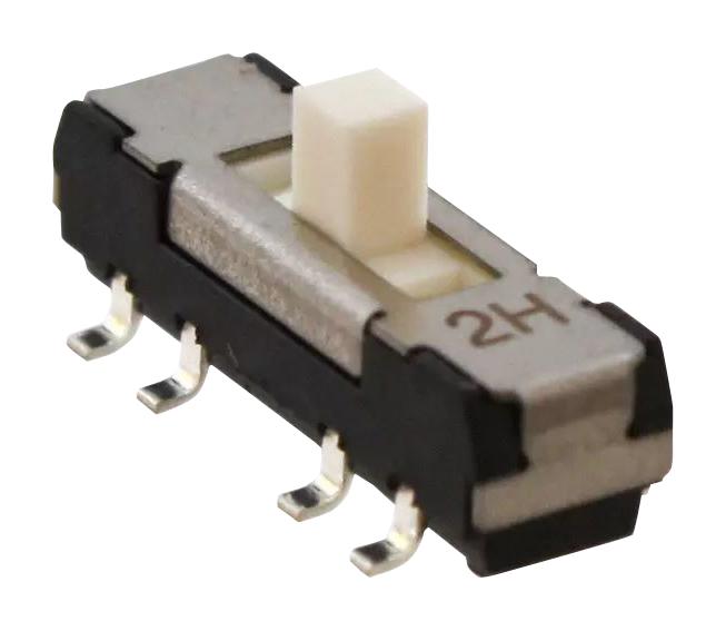 NIDEC Components Cl-Sb-12B-02T Slide Switch, Spdt, 0.2A, 12Vdc, Smd