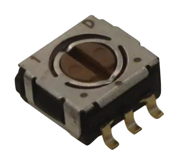 NIDEC Components Cs-4-14Ntb Rotary Switch, Sp4T, 0.1A, 16Vac, Smd