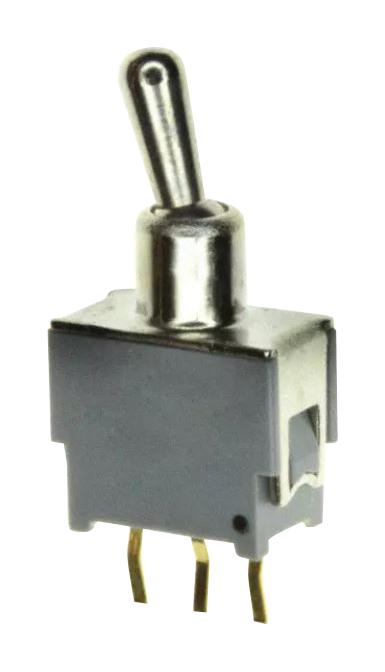 NIDEC Components Ate1D-2M3-10-Z Toggle Switch, Spdt, 0.05A, 60Vac, Th