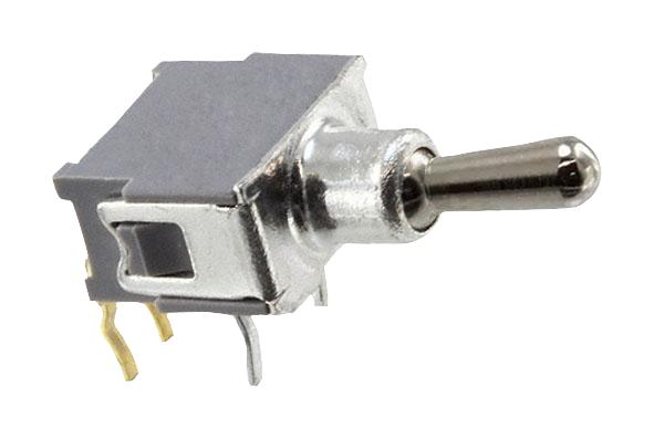 NIDEC Components Ate1D-5M3-10-Z Toggle Switch, Spdt, 0.05A, 60Vac, Th