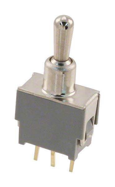 NIDEC Components Ate1E-2M3-10-Z Toggle Switch, Spdt, 0.05A, 60Vac, Th