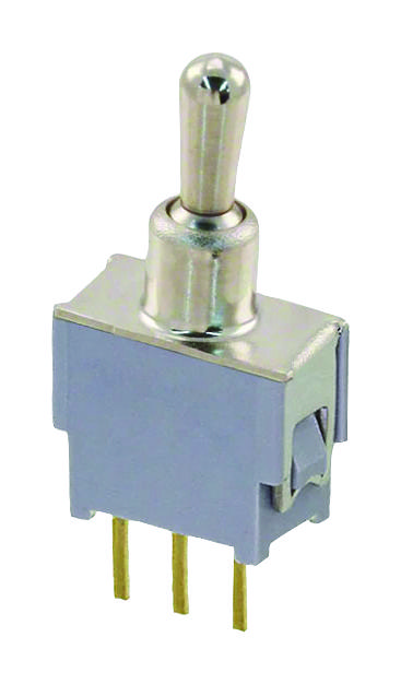 NIDEC Components Ate1G-2M3-10-Z Toggle Switch, Spdt, 0.05A, 60Vac, Th