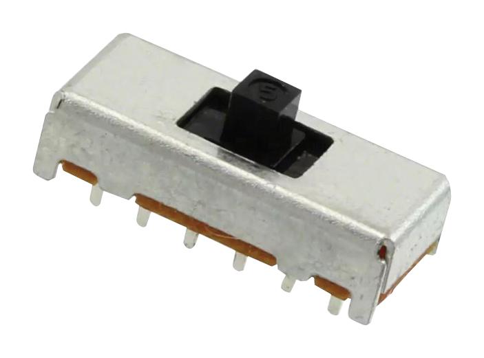 NIDEC Components Mfs401N-2-Z Slide Switch, 4Pdt, 0.3A, 30Vdc, Th