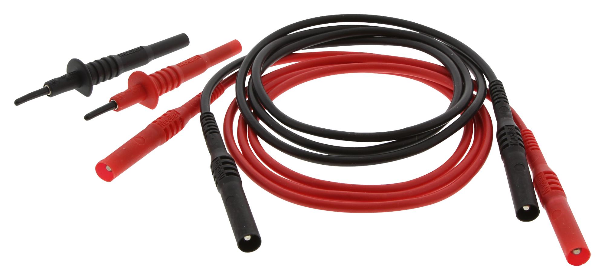 Keithley Instruments Instruments 8605 Test Lead Set, Banana Plug, 10A, 1M