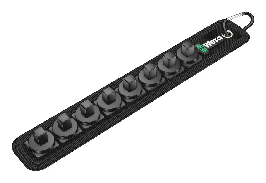 Wera Belt B, 8-Teilig, UnbestÃ£Åckt Socket Rail Belt, 275mm X 45mm