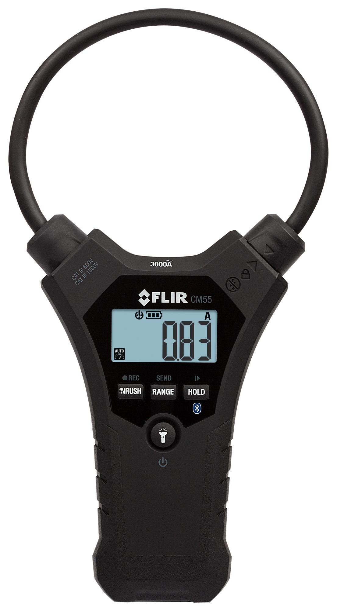 Flir Cm55 Flexible Clamp Meter, True Rms, 3Ka