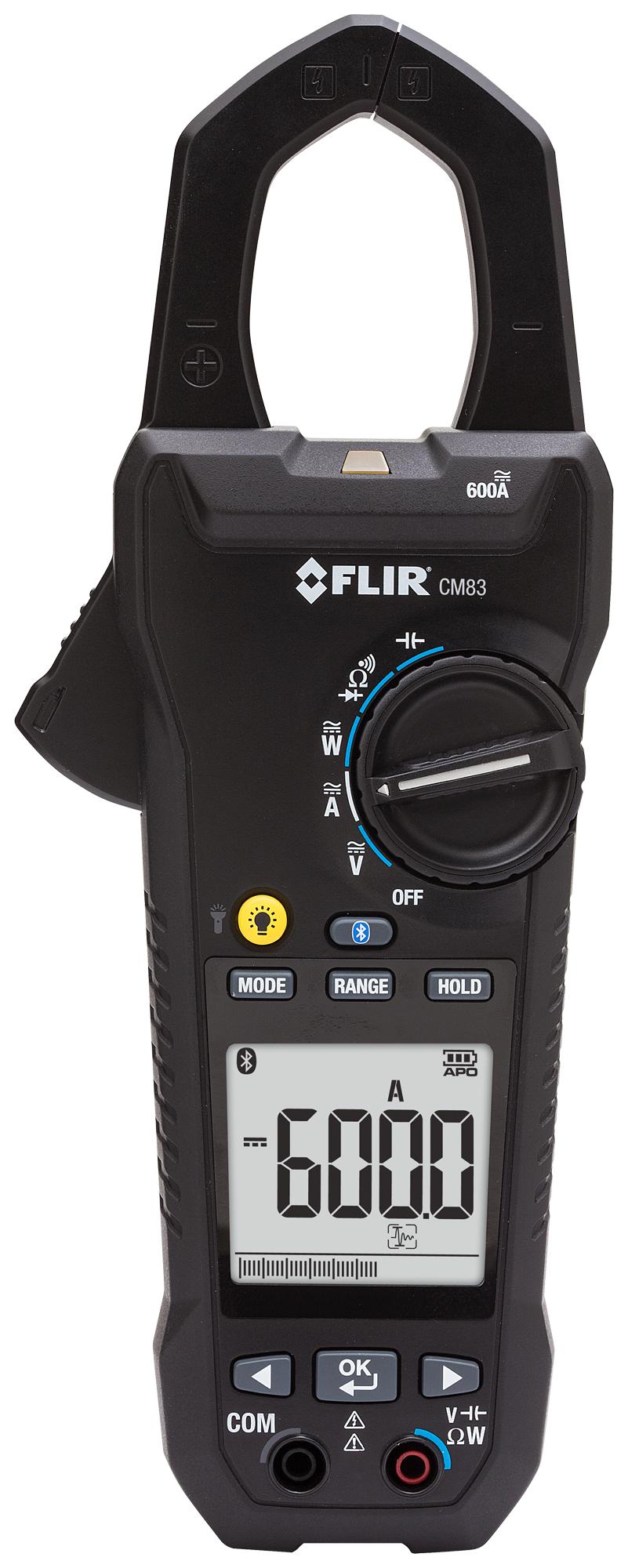 Flir Cm83 Clamp Meter, True Rms, 37mm, 600A/1Kv