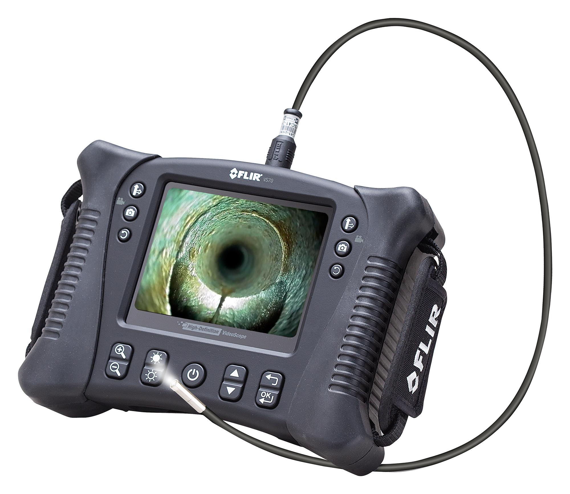 Flir Vs70 Video Borescope, 5.7In, 640 X 480 Pixel