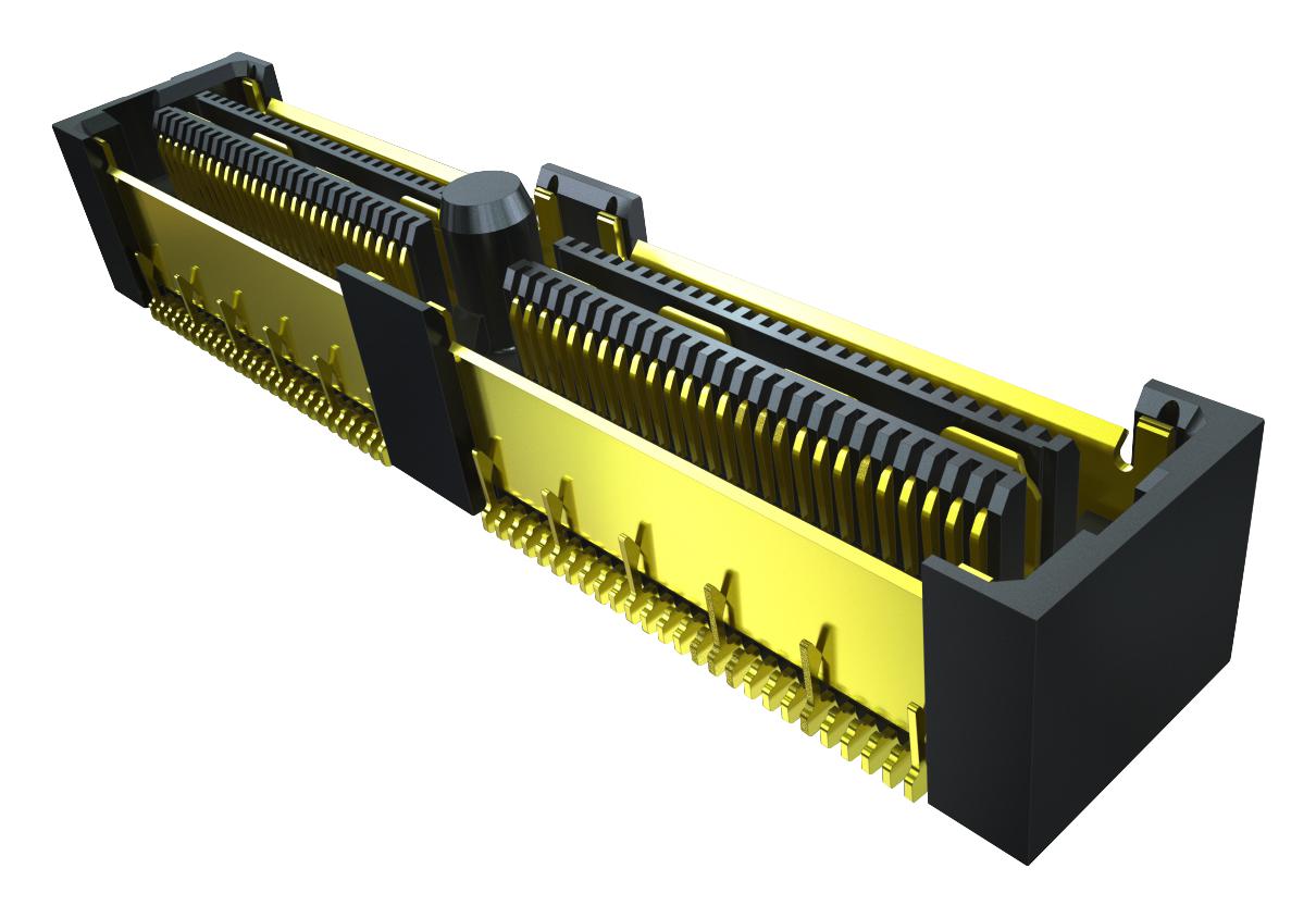 Samtec Qfss-016-04.25-L-D-Dp-A Connector, Stacking, Rcpt, 32Pos, 2Row