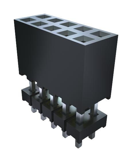 Samtec Esqt-125-02-F-D-500 Connector, Rcpt, 50Pos, 2Row, 2mm