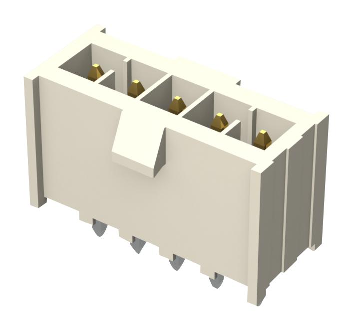 Samtec Ipl1-105-01-L-S-K Connector, Header, 5Pos, 1Row, 2.54mm