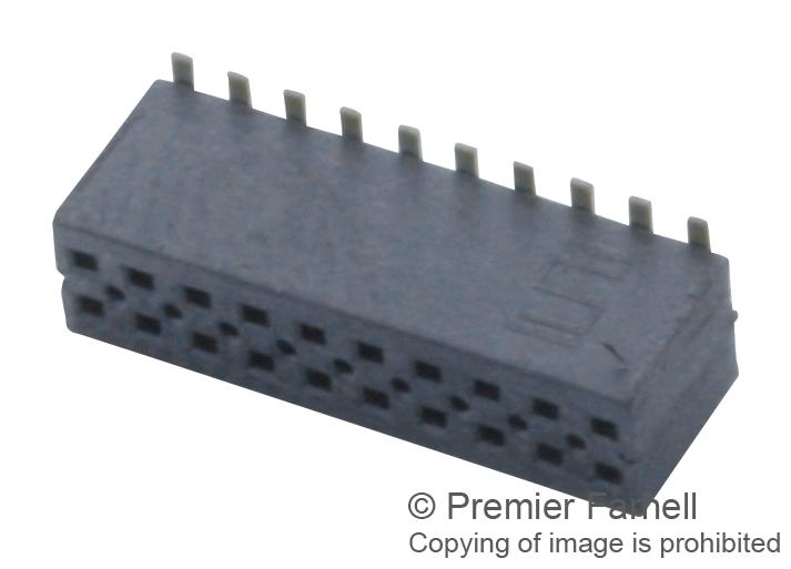 Samtec Fle-113-01-G-Dv-A Connector, Rcpt, 26Pos, 2Row, 1.27mm