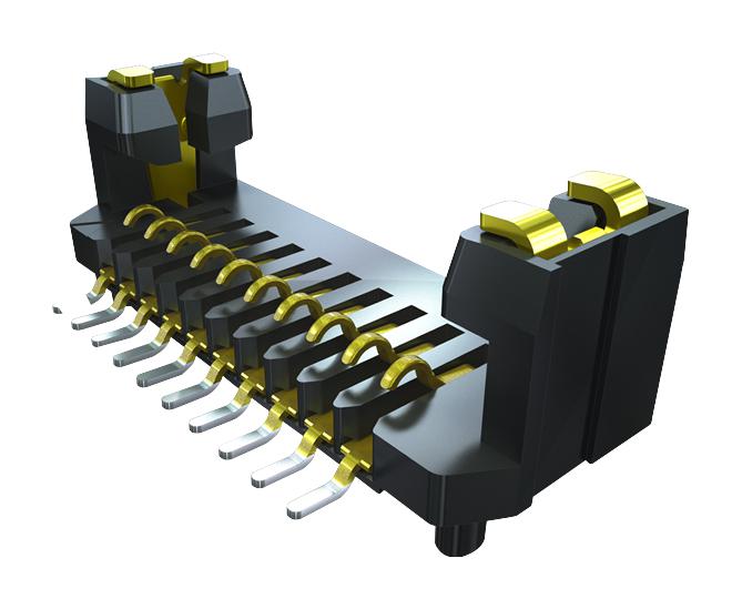 Samtec Ucc8-010-1-H-S-1-A Connector, Rcpt, 10Pos, 0.8mm, Tht