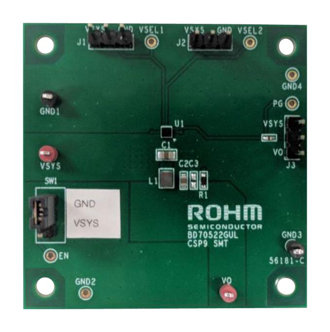 Rohm Bd70522Gul-Evk-101 Eval Board, Buck Converter