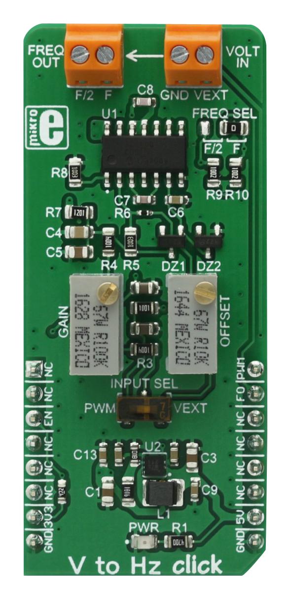 MikroElektronika Mikroe-2889 V To Hz Click Board