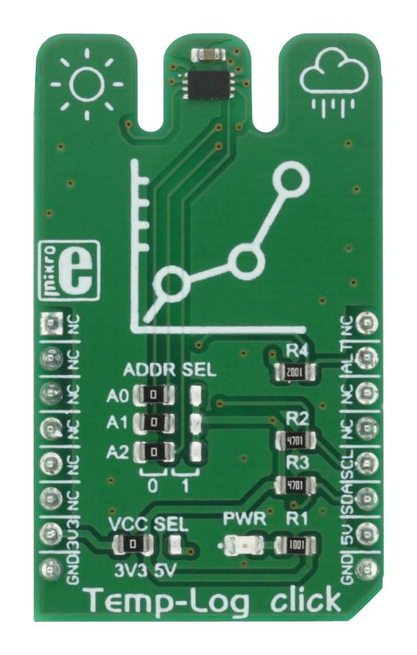 MikroElektronika Mikroe-2886 Temp-Log Click Board