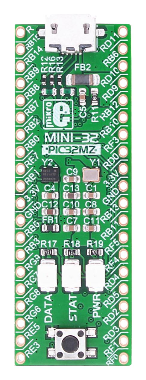 MikroElektronika Mikroe-2802 Dev Board, 32Bit, Pic32Mz Mcu