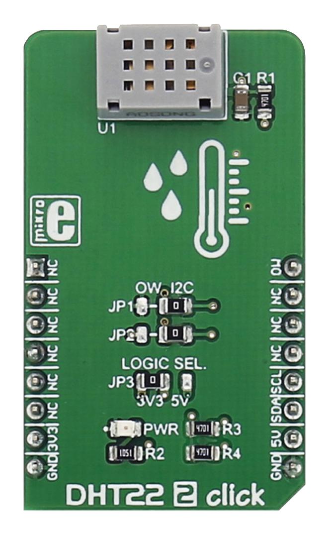 MikroElektronika Mikroe-2818 Dht22 2 Click Board