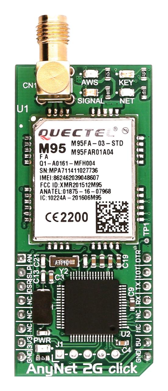 MikroElektronika Mikroe-2747 Anynet 2G Click Board