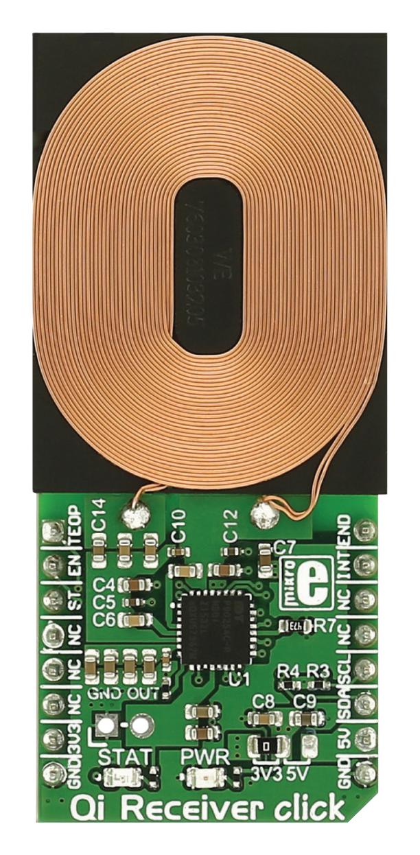 MikroElektronika Mikroe-2799 Qi Receiver Click Board