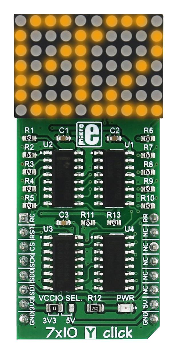 MikroElektronika Mikroe-2790 7X10 Y Click Board