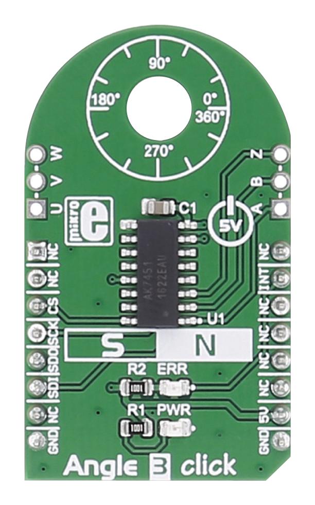 MikroElektronika Mikroe-2755 Angle 3 Click Board