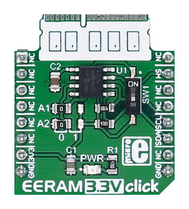 MikroElektronika Mikroe-2728 Eeram 3.3V Click Board