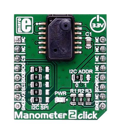 MikroElektronika Mikroe-2550 Manometer 2 Click Board