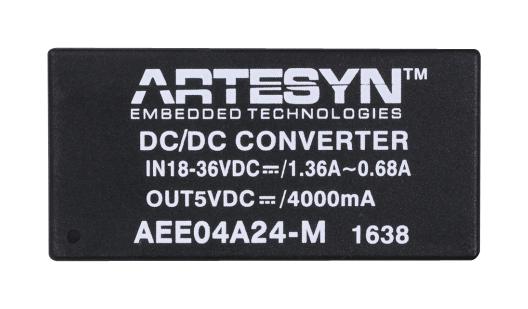 Artesyn Embedded Technologies Aee04A12-M Dc-Dc Converter, Medical, 5V, 4A