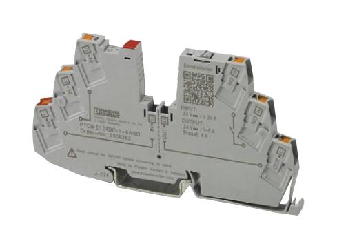 Phoenix Contact 2908262 Electronic Ckt Breaker, 24A, 24Vdc, 1P