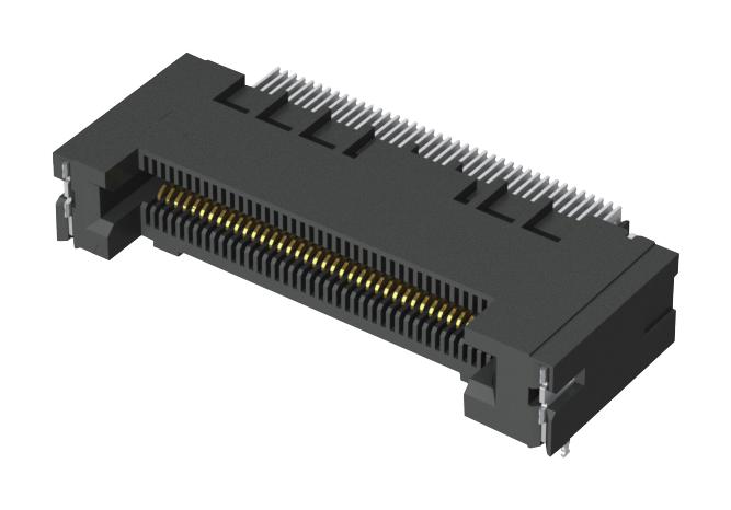 Samtec Mec5-040-01-L-Ra-W1-Tr Card Edge Connector, Dual Side, 80Pos, Th