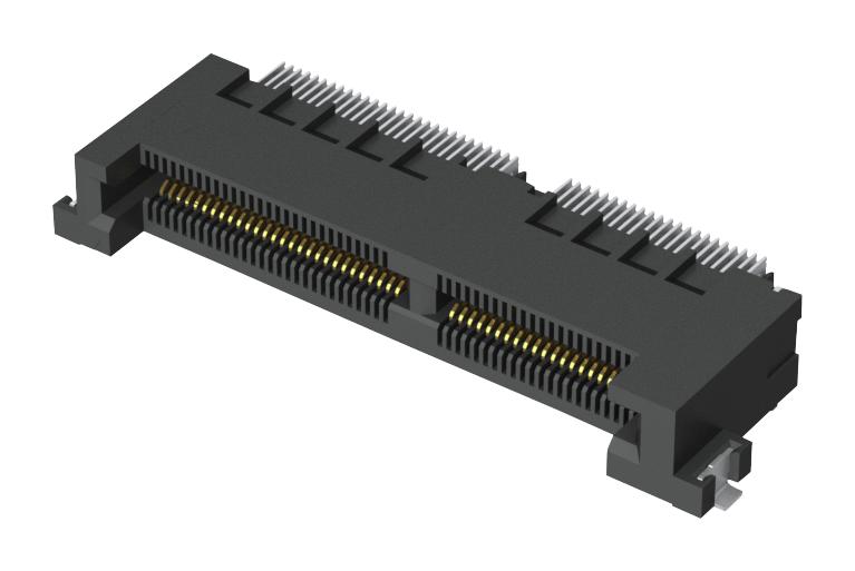 Samtec Mec5-050-01-L-Ra-W2-Tr Card Edge Connector, Dual Side, 100Pos, Smd