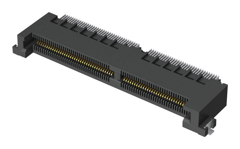 Samtec Mec5-070-01-L-Ra-W2-Tr Card Edge Connector, Dual Side, 140Pos, Smd